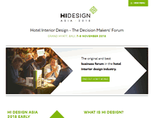 Tablet Screenshot of hidesign-asia.com